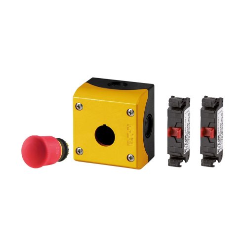 Eaton NOOD-UIT, 38mm, trekontgrendeld, onverlicht, 2x Contactelement 1 O, bo - Eaton 110939 l - 20059441