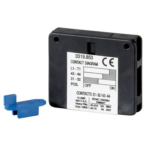 Eaton Hulpcontacten, 1M+1V, voor QM80/100 - Eaton 1150pic 1008 l - 20060066