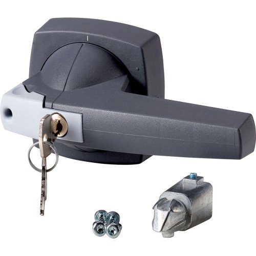 Eaton Draaigreep, 12mm, deurinbouw, grijs, cilinderslot - Eaton 1150pic 1072 l - 20061906