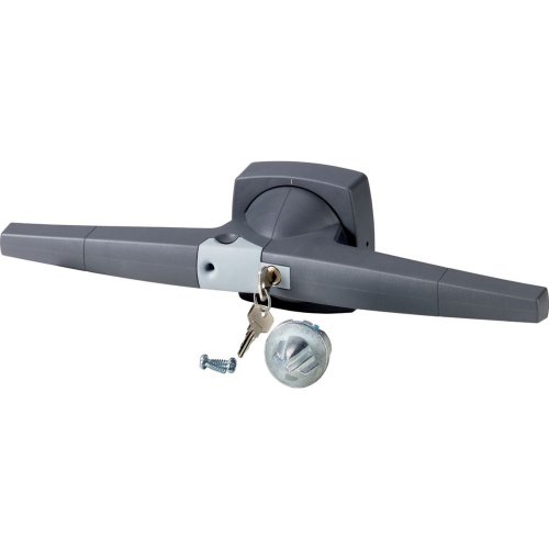 Eaton Draaigreep, 14mm, deurinbouw, grijs, cilinderslot - Eaton 1150pic 1073 l - 20061918