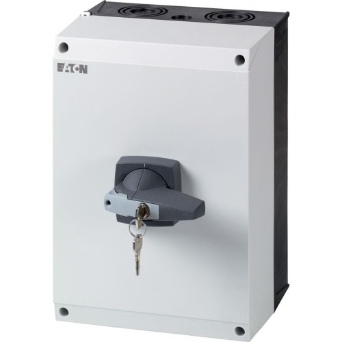 Eaton Lastscheider in IP65 CI-K5 kast 160A 4P, opbouw, cilinderslot, knop gr - Eaton 1150pic 1086 l - 20061372