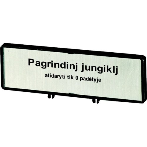 Eaton Klemmen met schild, + schild, hoofdschakelaar alleen in 0-stand open,  - Eaton 1150pic 1346 l - 20062740