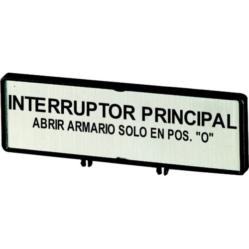 Eaton Drager, +schild, hoofdschakelaar alleen in 0-stand open, in ES, voor D - Eaton 1150pic 1355 l - 20057427