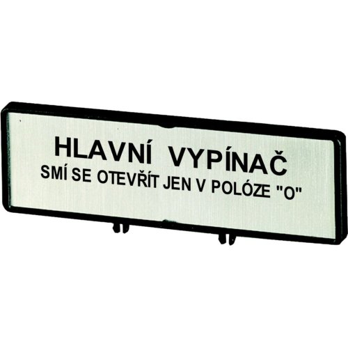 Eaton Klemmen met schild, hoofdschakelaar alleen in 0-stand open, in CS, voo - Eaton 1150pic 1356 l - 20064362