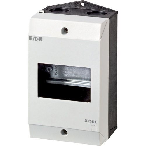 Eaton Kast kunststof Ci-K, HxBxD=160x100x80mm, +uitsparing 45mm 4TE, kabeldo - Eaton 1150pic 1387 l - 20064826