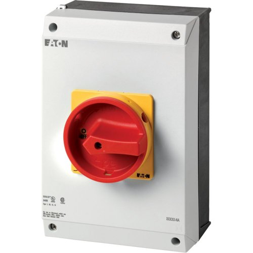 Eaton Hoofdschakelaar, 3-polig, 63 A, NOOD-UIT-functie, Opbouw, UL/CSA - Eaton 1150pic 1471 l - 20066805