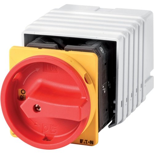 Eaton Hoofdschakelaar, 12-polig, 63 A, NOOD-UIT-functie, 90 &deg;, inbouw - Eaton 1150pic 1582 - 20058202