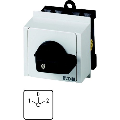 Eaton Omkeerschakelaar, Contacten: 4, 20 A, Frontplaat: 1-0-2, 45 &deg;, vast, V - Eaton 1150pic 335 l - 20057688