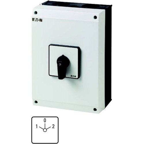 Eaton Omkeerschakelaar, contacten: 5, 100 A, frontplaat: 1-0-2, 60 &deg;, vast,  - Eaton 1150pic 344 l - 20064600