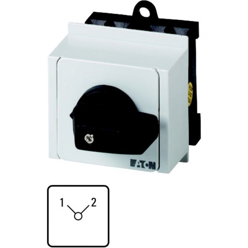 Eaton Omschakelaar, Contacten: 6, 20 A, Frontplaat: 1-2, 90 &deg;, vast, Verdele - Eaton 1150pic 359 l - 20057690