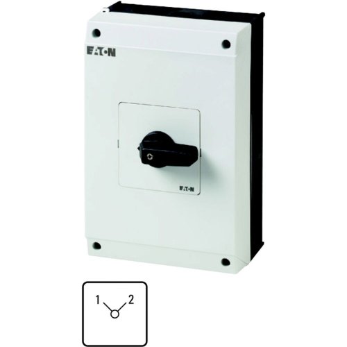 Eaton Omschakelaar, Contacten: 8, 63 A, Frontplaat: 1-2, 90 &deg;, vast, Opbouw - Eaton 1150pic 367 l - 20064572
