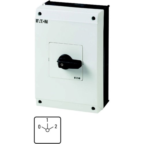 Eaton Poolomschakelaar, Contacten: 8, 63 A, Dahlander-schakeling, 2 toerenta - Eaton 1150pic 391 l - 20064576