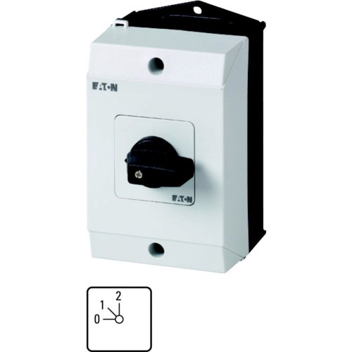 Eaton Stappenschakelaar, Contacten: 4, 32 A, Frontplaat: 0-2, 45 &deg;, vast, Op - Eaton 1150pic 425 l - 20065794