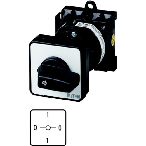 Eaton AAN-UIT-schakelaar, Contacten: 4, 20 A, Frontplaat: 0-1-0-1, 90 &deg;, vas - Eaton 1150pic 539 l - 20058285
