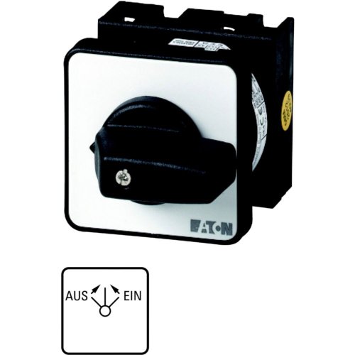 Eaton Tipschakelaar, contacten: 2, 20 A, frontplaat: AUS>I<EIN, 90 &deg;, terugv - Eaton 1150pic 542 l - 20056233