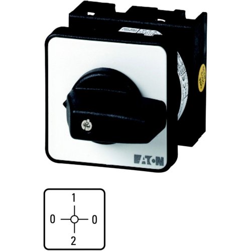 Eaton Spanningsstroomeetschakelaar, Contacten: 6, 20 A, 2 trafo, Frontplaat: - Eaton 1150pic 547 l - 20056533