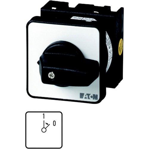 Eaton AAN-tipschakelaar, contacten: 1, 20 A, frontplaat: 1<0, 45 &deg;, terugver - Eaton 1150pic 557 l - 20056207