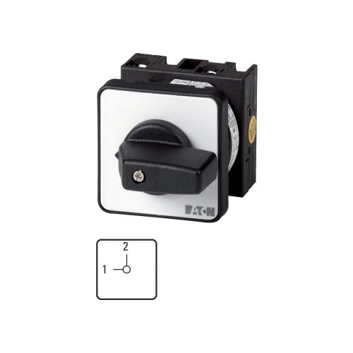 Eaton Omschakelaar, Contacten: 4, 20 A, Frontplaat: 1-2, 90 &deg;, vast, eengats - Eaton 1150pic 569 l - 20056380