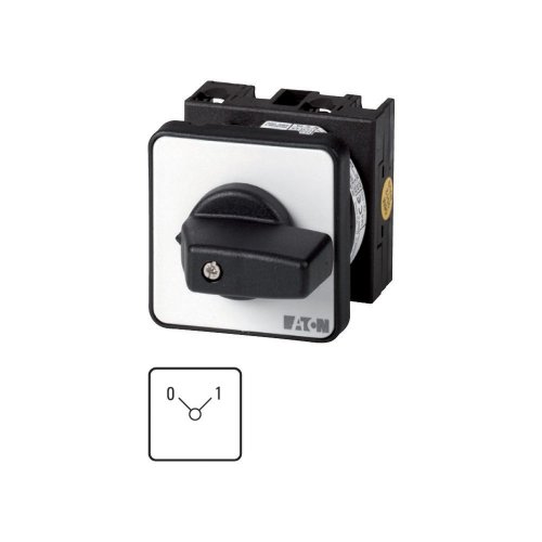 Eaton AAN-UIT-schakelaar, Contacten: 3, 20 A, Frontplaat: 0-1, 90 &deg;, vast, i - Eaton 1150pic 575 l - 20056381