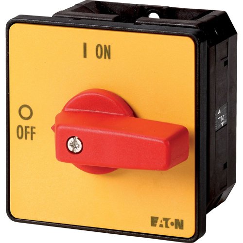 Eaton AAN-UIT-schakelaar, 1-polig, 100 A, NOOD-UIT-functie, 90 &deg;, inbouw - Eaton 1150pic 604 l - 20058409
