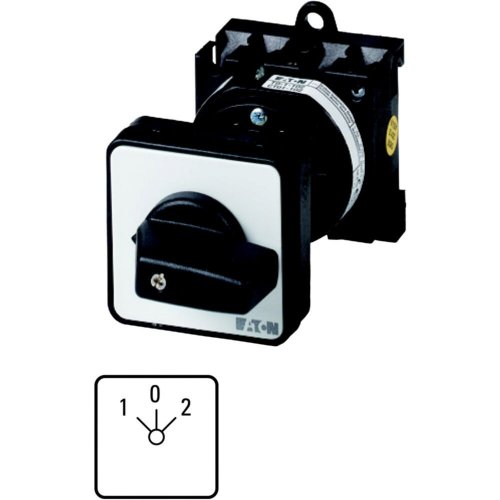Eaton Tipschakelaar, contacten: 4, 20 A, frontplaat: START>2-0-1<START, 45 &deg; - Eaton 1150pic 657 l - 20056443