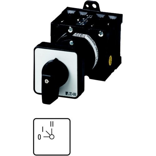 Eaton Stappenschakelaar, Contacten: 2, 32 A, Frontplaat: 0-I-II, 45 &deg;, vast, - Eaton 1150pic 765 l - 20056816
