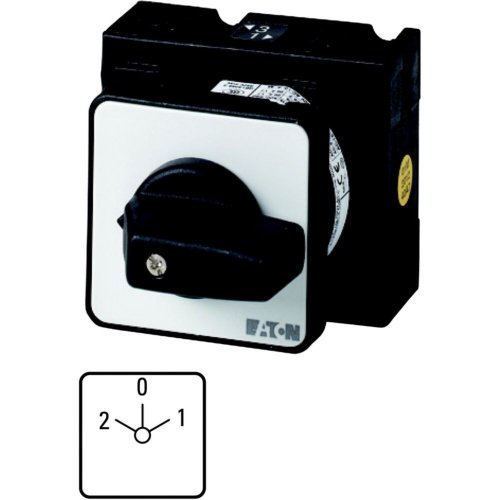 Eaton Omschakelaar, Contacten: 6, 32 A, Frontplaat: 2-0-1, 45 &deg;, vast, eenga - Eaton 1150pic 784 l - 20056882