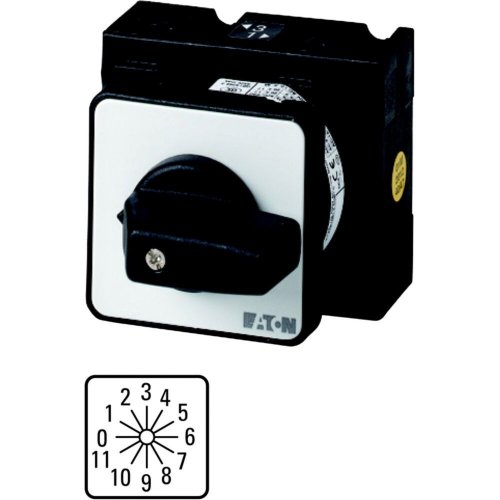 Eaton Stappenschakelaar, Contacten: 5, 32 A, Frontplaat: 0-5, 45 &deg;, Onderbre - Eaton 1150pic 807 l - 20056880