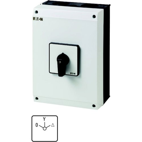 Eaton Sterdriehoekschakelaar, Contacten: 8, 100 A, Frontplaat: 0-Y-D, 60 &deg;,  - Eaton 1150pic 865 l - 20065806