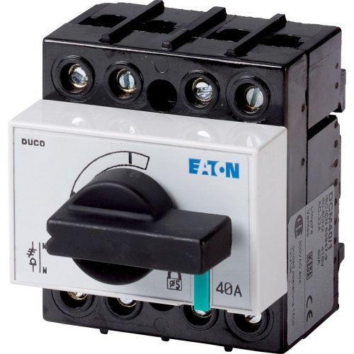 Eaton Lastscheider DUCO 40A 3P+SN draaigreep zwart - Eaton 1150pic 904 l - 20059907