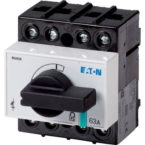 Eaton Lastscheider DUCO 63A 3P+SN draaigreep zwart - Eaton 1150pic 906 l - 20059889