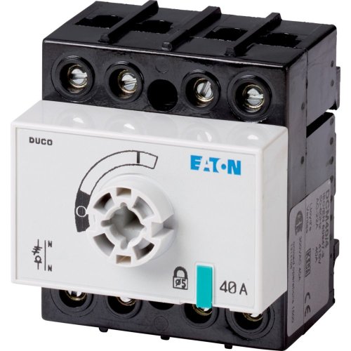 Eaton Lastscheider DUCO 40A 4P vert.aansluiting - Eaton 1150pic 909 l - 20059910
