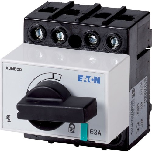 Eaton Lastscheider DUMECO 63A 3P+SN, draaigreep zwart - Eaton 1150pic 925 l - 20059919