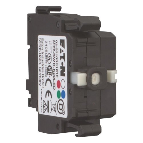 Eaton SmartWire signaaldrukknop, 2W, LED, wit, frontbevestiging - Eaton 115979 r - 20059548