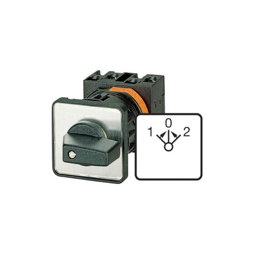 Eaton Omkeerschakelaar, contacten: 5, 63 A, frontplaat: 1>0<2, 45 &deg;, terugve - Eaton 115a012 l - 20058257