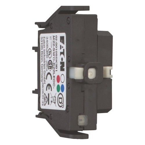 Eaton SmartWire signaaldrukknop, 2W, LED, blauw, bodemmontage - Eaton 116010 r - 20059568