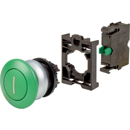 Eaton Drukknop paddestoel, paddestoel, veerretour, 1 no, vert, inscriptie, b - Eaton 1160pic 1413 - 20060142