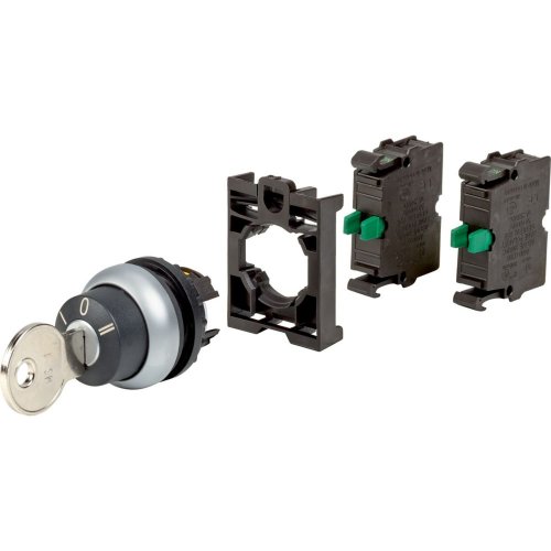 Eaton Sleutelschakelaar, 3 standen, terugverend, 2x Contactelement 1F, schro - Eaton 1160pic 1449 - 20059421