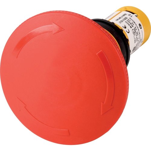 Eaton Nood-Uit, 60 mm, trek/draai, 1no + 1nc, zwart - Eaton 1160pic 1552 - 20059768