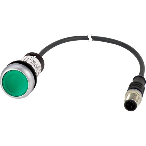 Eaton SignaalDrukknop, RMQ Compact, groen, vlak, terugverend, 1no/0nc, M12A- - Eaton 1160pic 1728 l - 20061851