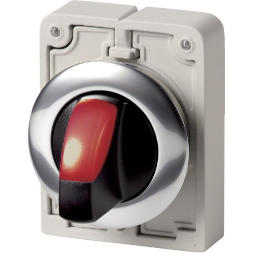 Eaton Signaalkeuzeschakelaar, 30mm, vlak, rood, 2 standen, terugverend - Eaton 1160pic 1783 l - 20062848