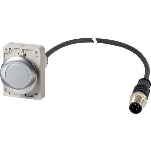 Eaton Signaallamp, M30C Compact, wit, vlak, 0no/0nc, M12A-male, kabel zwart, - Eaton 1160pic 1855 - 20062308