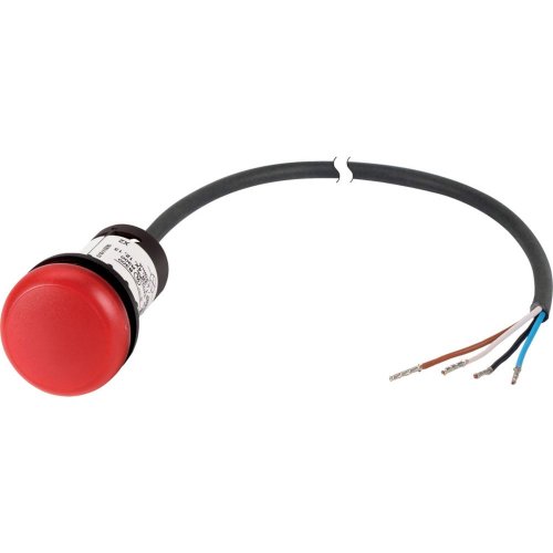 Eaton Signaallamp, RMQ Compact, rood, vlak, 0no/0nc, open einde, kabel zwart - Eaton 1160pic 1868 - 20062102