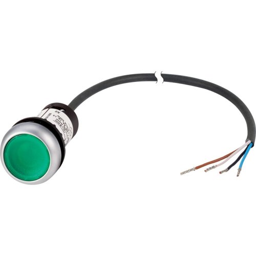 Eaton SignaalDrukknop, RMQ Compact, groen, vlak, vast, 1no/0nc, open einde,  - Eaton 1160pic 1876 - 20062150