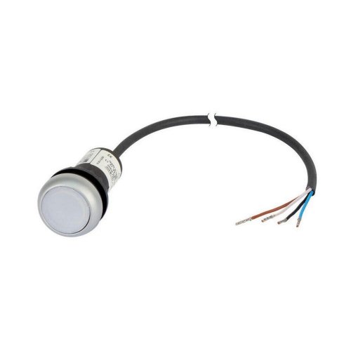Eaton SignaalDrukknop, RMQ Compact, wit, vlak, vast, 1no/0nc, open einde, ka - Eaton 1160pic 1878 - 20062144