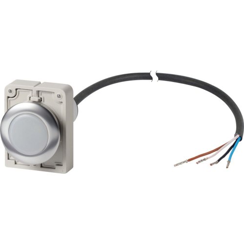 Eaton Signaallamp, M30C Compact, wit, vlak, 0no/0nc, open einde, kabel zwart - Eaton 1160pic 1890 - 20062367