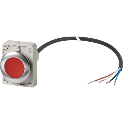 Eaton SignaalDrukknop, M30C Compact, rood, vlak, terugverend, 0no/1nc, open  - Eaton 1160pic 1898 - 20062245