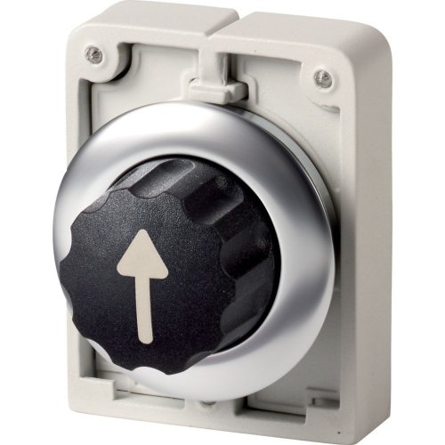 Eaton Keuzeschakelaar, 30mm, RVS, vlak, 3 standen, knop, vast - Eaton 1160pic 1946 - 20063091