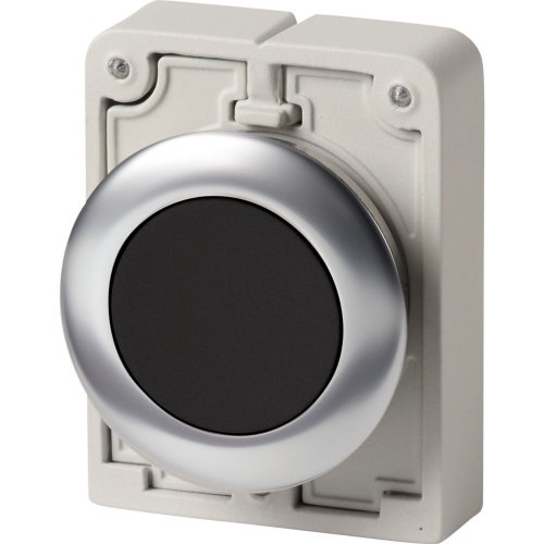 EATON drukknop 30mm rvs vlak zwart vast M30I-FDR-S - Eaton 1160pic 1966 - 20063021