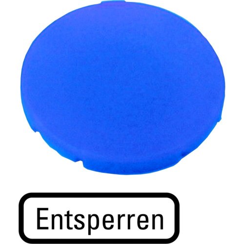 Eaton Indicatieplaatje, vlak blauw, ONTGRENDELING - Eaton 1160pic 829 c - 20065481